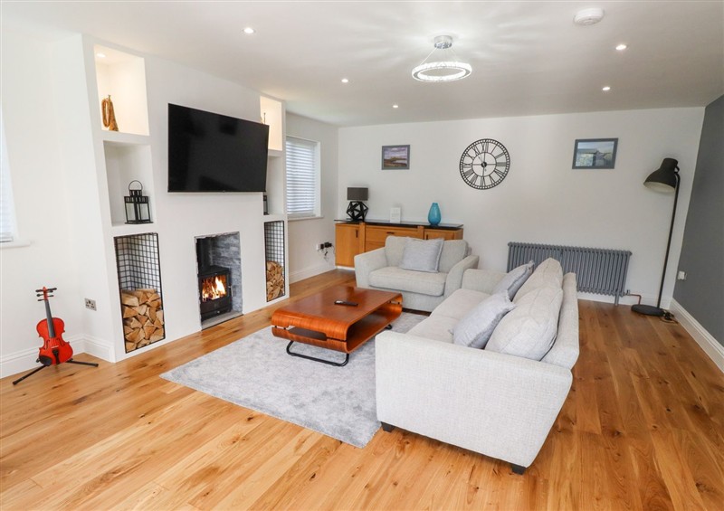 The living room at Rose Cottage, Dunstan near Embleton