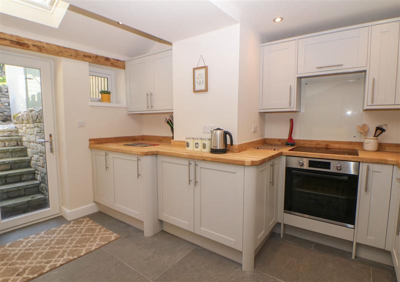 This is the kitchen at Rose Cottage, Earl Sterndale near Buxton