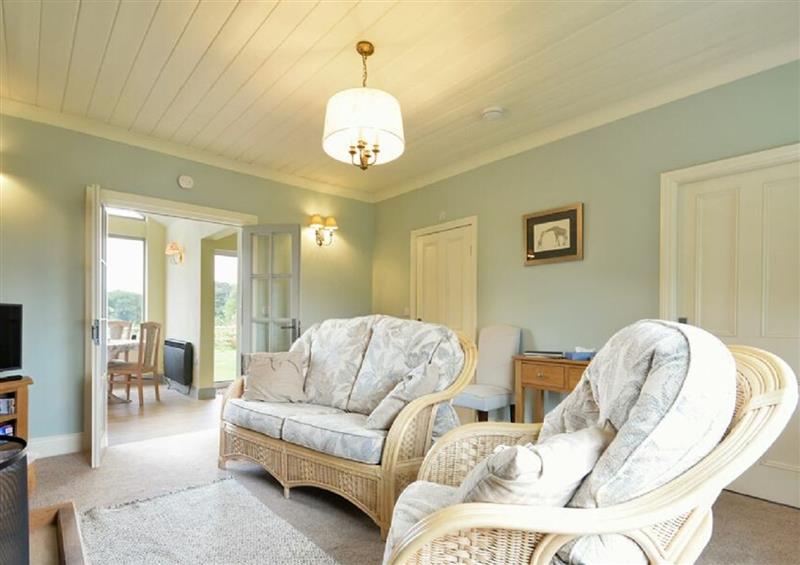The living room at Rose Cottage, Elsdon