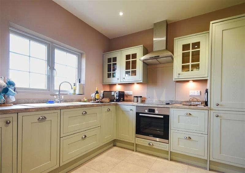 This is the kitchen at Rose Cottage, Elsdon