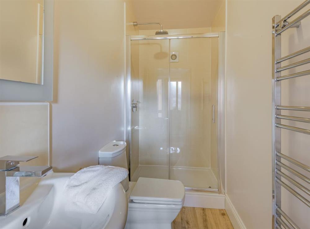 Shower room at The Saddlery, 