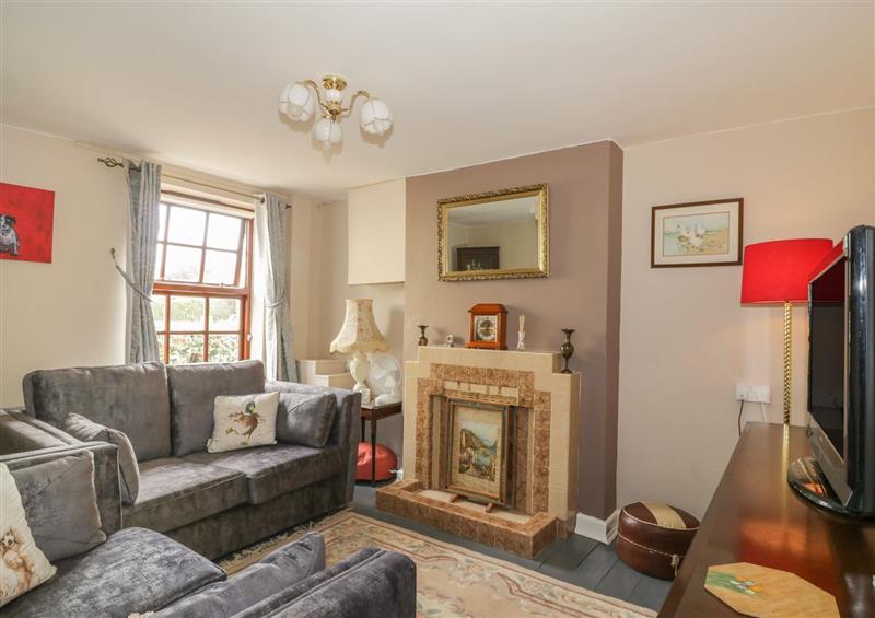 The living area at Rose Cottage, Felixstowe