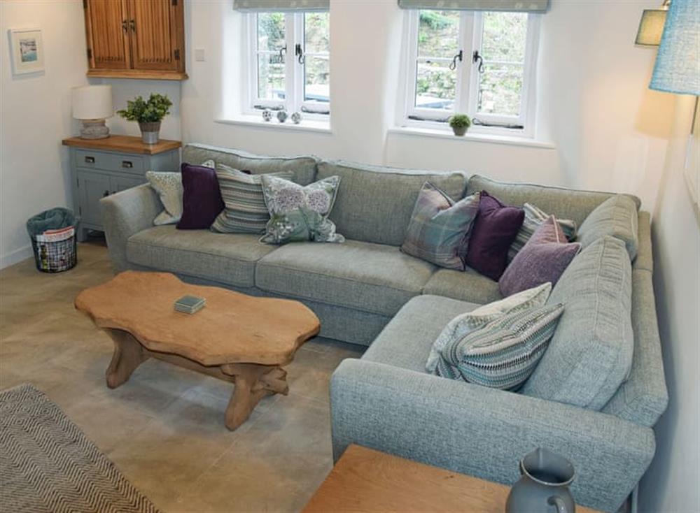 Tastefully furnished living room (photo 2) at Rose Cottage in Georgeham, near Croyde, Devon