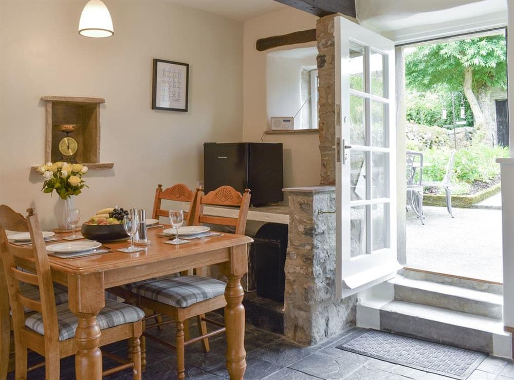 Dining Area at Rose Cottage in Grassington, North Yorkshire