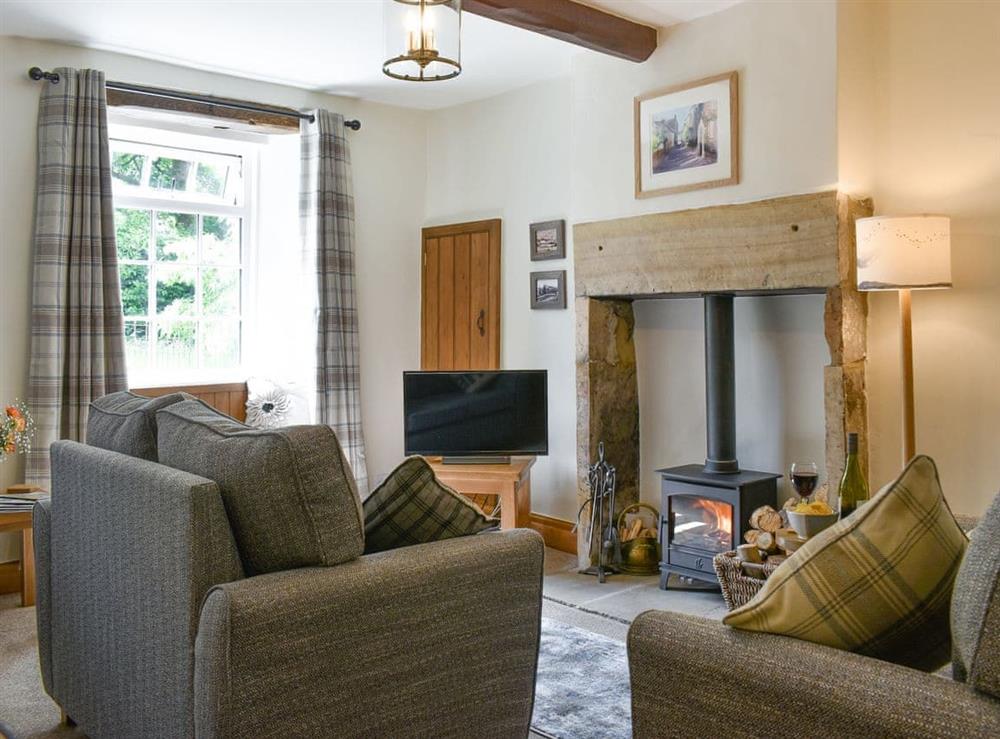 Living room at Rose Cottage in Grassington, North Yorkshire
