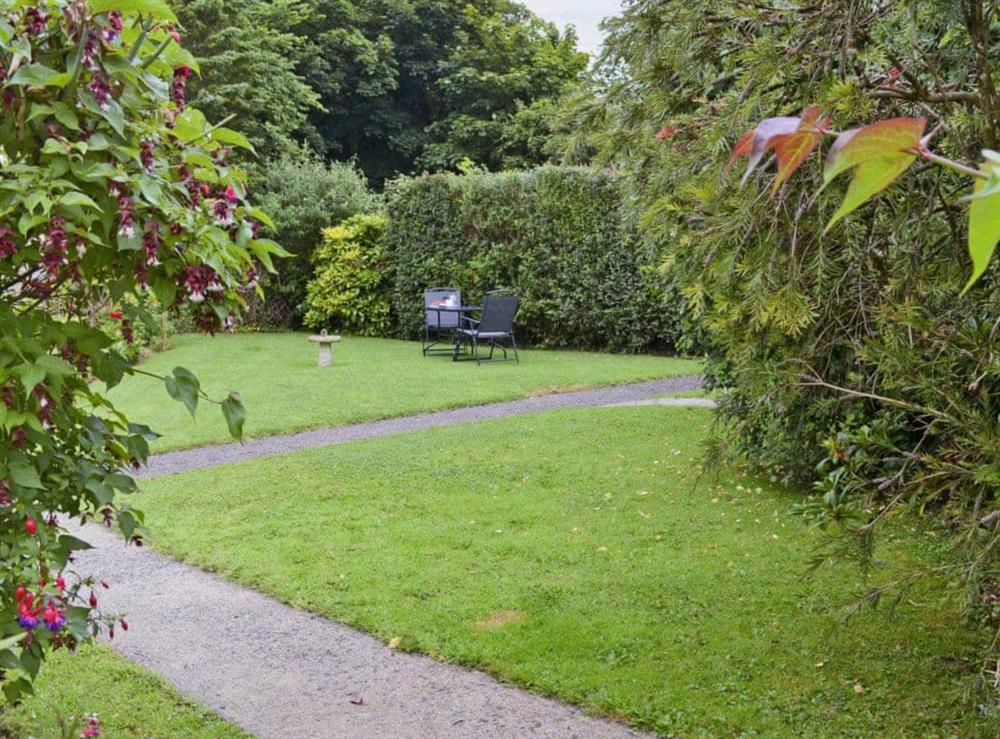 Delightful, private garden area (photo 2) at Rose Cottage in Hartland, Devon