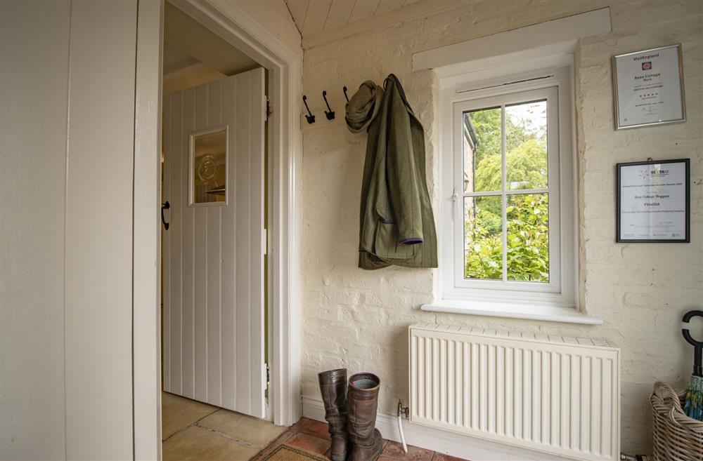 Entrance porch, perfect for walking boots!