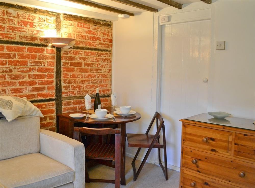 Dining Area at Rose Cottage in Hythe, Kent