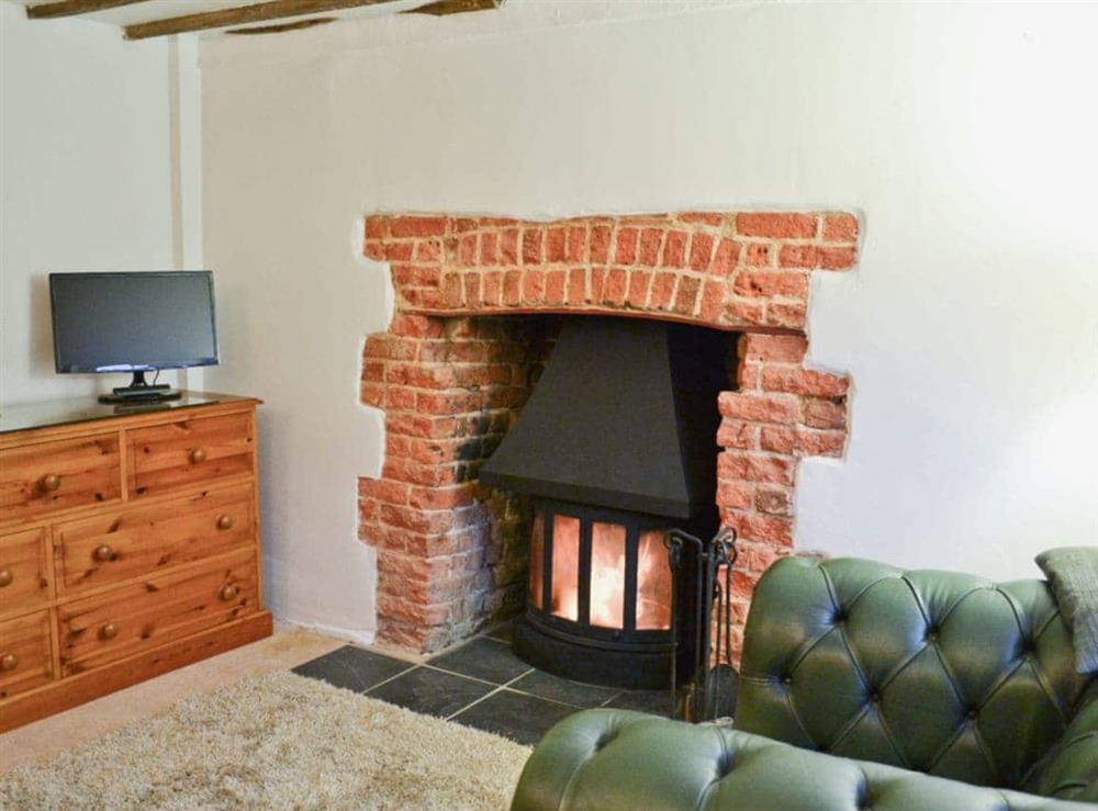 Living room at Rose Cottage in Hythe, Kent