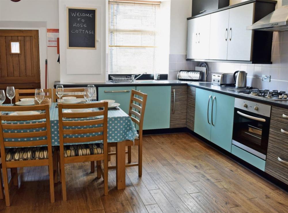 Kitchen/diner at Rose Cottage in Keighley, North Yorkshire