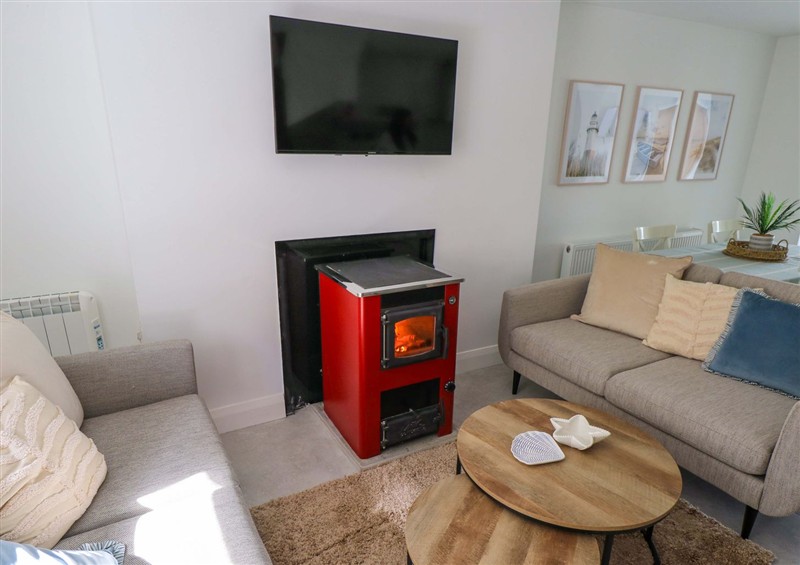 The living area at Rose Cottage, Killala