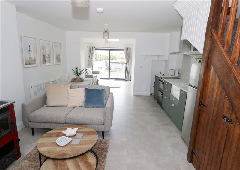 The living room at Rose Cottage, Killala