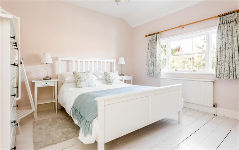 One of the bedrooms at Rose Cottage in Lyndhurst