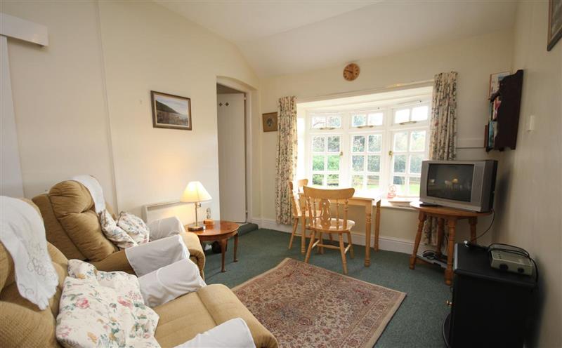 This is the living room at Rose Cottage, Minehead