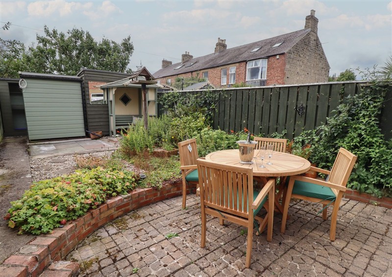 Enjoy the garden at Rose Cottage, Morpeth