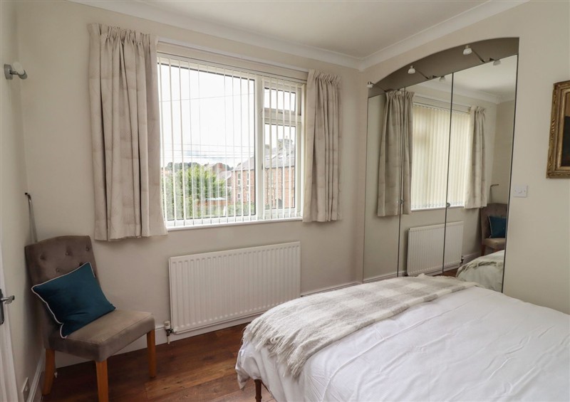 One of the bedrooms at Rose Cottage, Morpeth