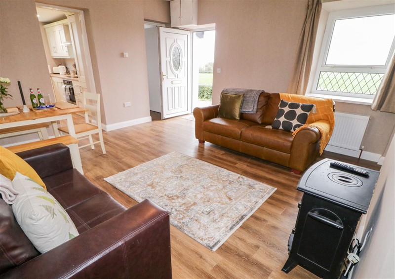 The living area at Rose Cottage, Omagh