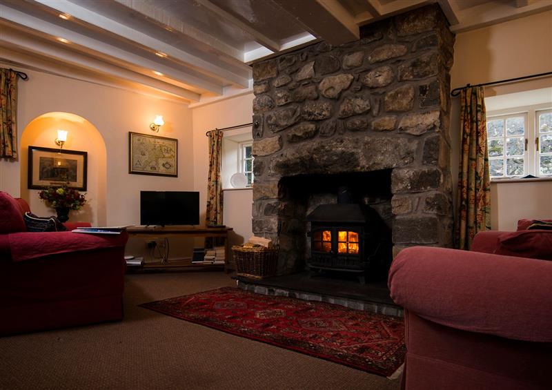 Enjoy the living room at Rose Cottage, Pencaenewydd near Trefor