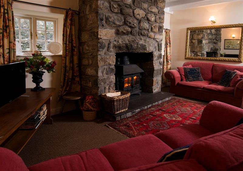Relax in the living area at Rose Cottage, Pencaenewydd near Trefor