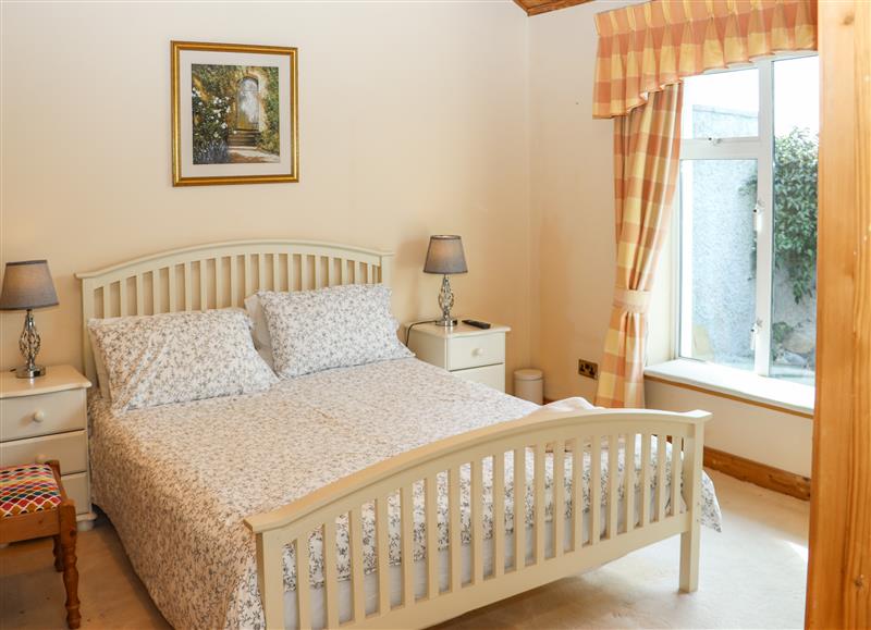One of the bedrooms at Rose Cottage, Rosslare Strand