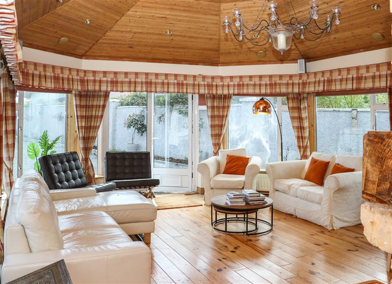The living area at Rose Cottage, Rosslare Strand