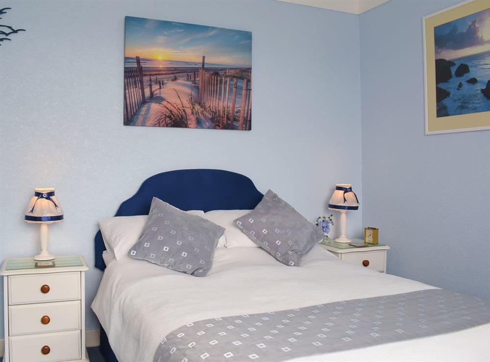 Comfortable double bedroom at Rose Cottage in Scarisbrick, near Southport, Lancashire