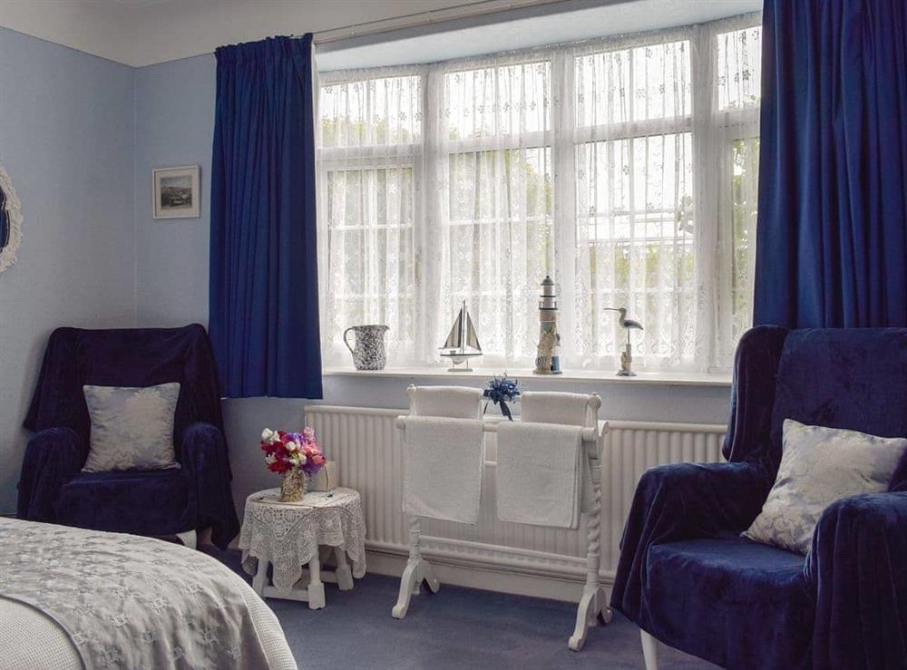 Light and airy double bedroom at Rose Cottage in Scarisbrick, near Southport, Lancashire