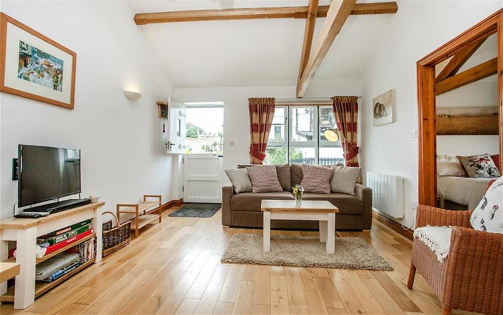 Open plan, light and airy at Rose Cottage in Seaton
