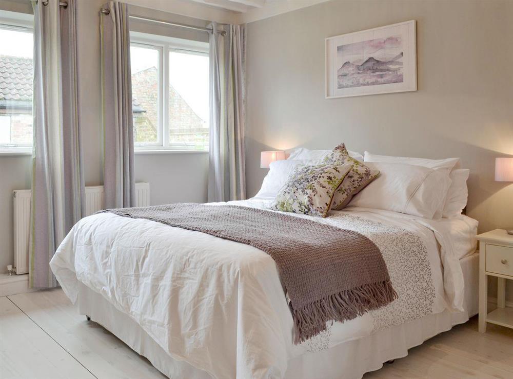 Relaxing second double bedroom at Rose Cottage in Stillington, near York, Yorkshire, North Yorkshire
