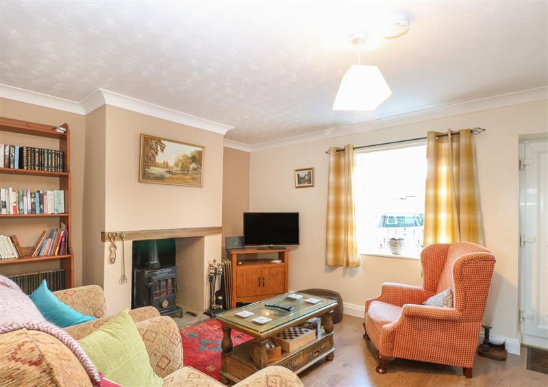 This is the living room at Rose Cottage, Stoke Ferry near Downham Market