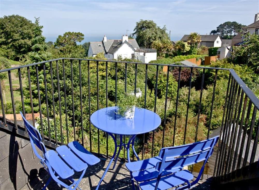 Balcony at Rose Cottage in , Stoke Fleming