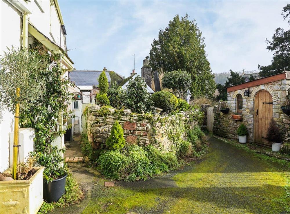 Garden at Rose Cottage in Stoke Gabriel, near Totnes, Devon
