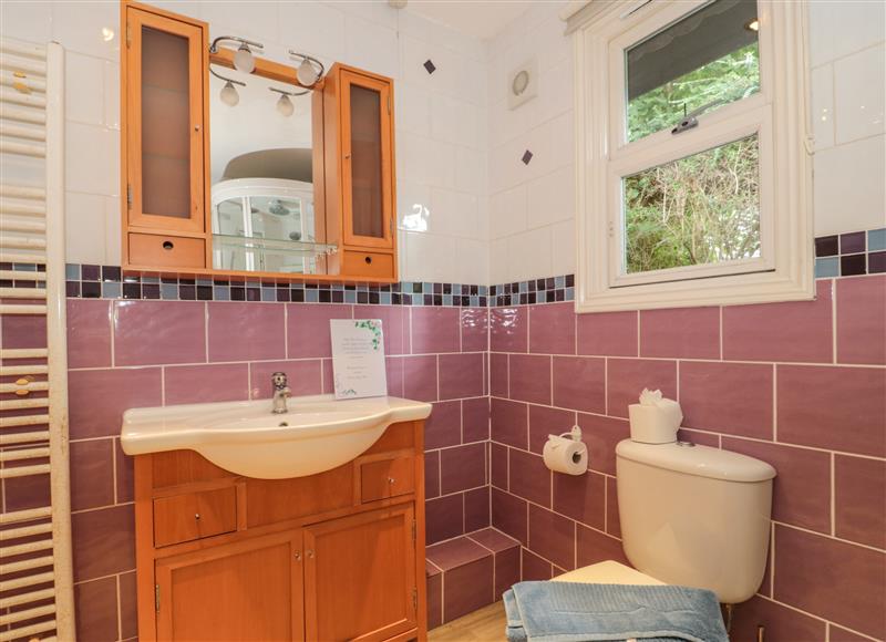 The bathroom at Rose Cottage, Swanage