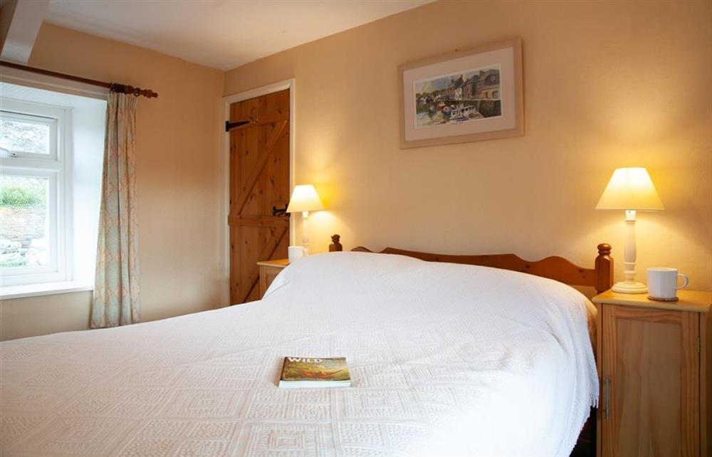 Double bedroom at Rose Cottage in Tintagel