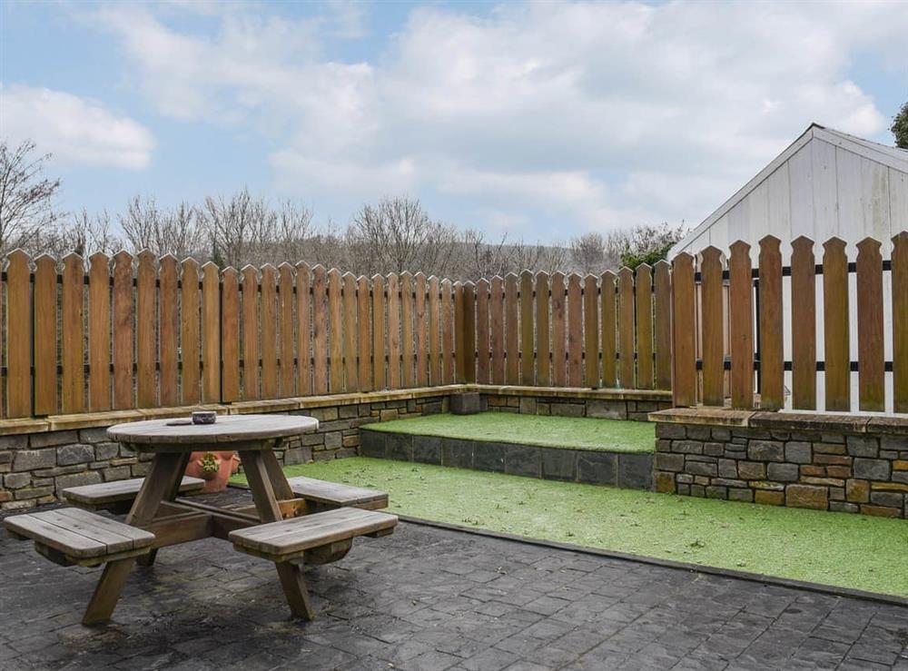 Outdoor area at Rose Cottage in Trecynon, near Aberdare, Mid Glamorgan