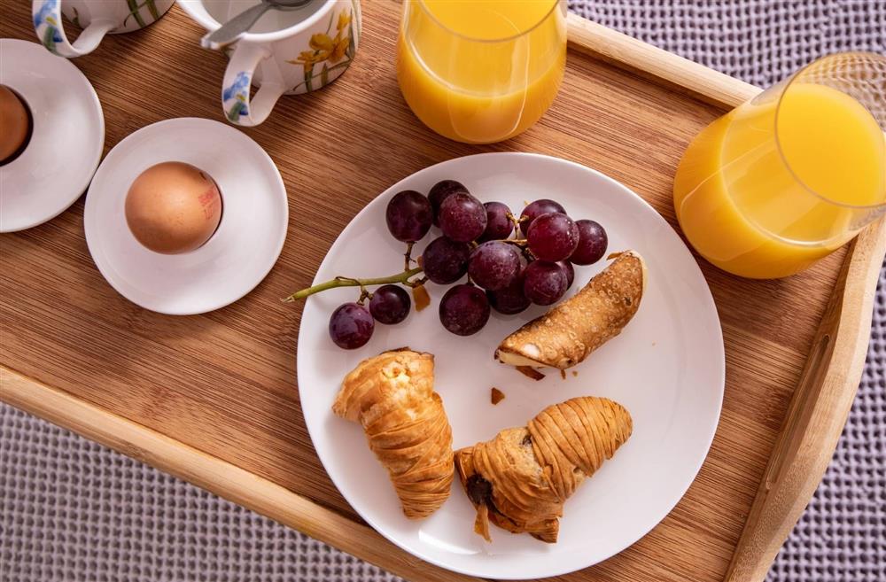 Breakfast on a tray