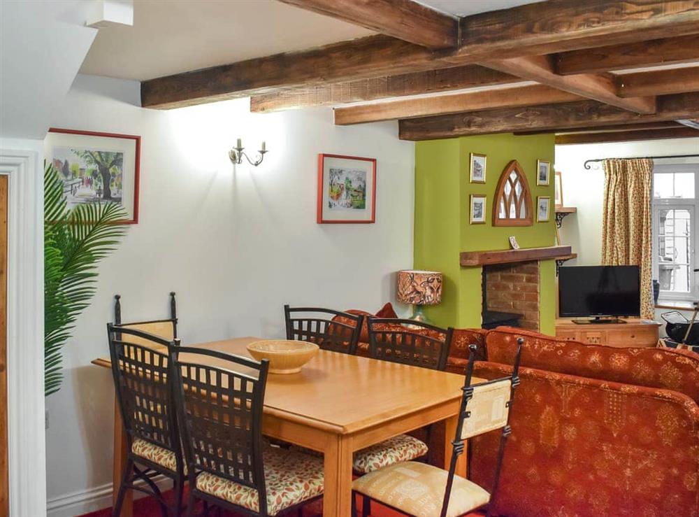 Dining Area at Rose Cottage in Ventnor, Isle of Wight