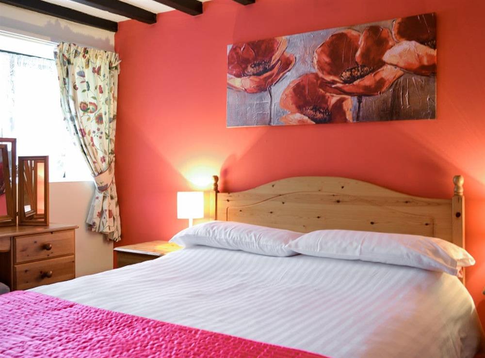Double bedroom at Rose Cottage in Wheddon Cross, Exmoor, Somerset
