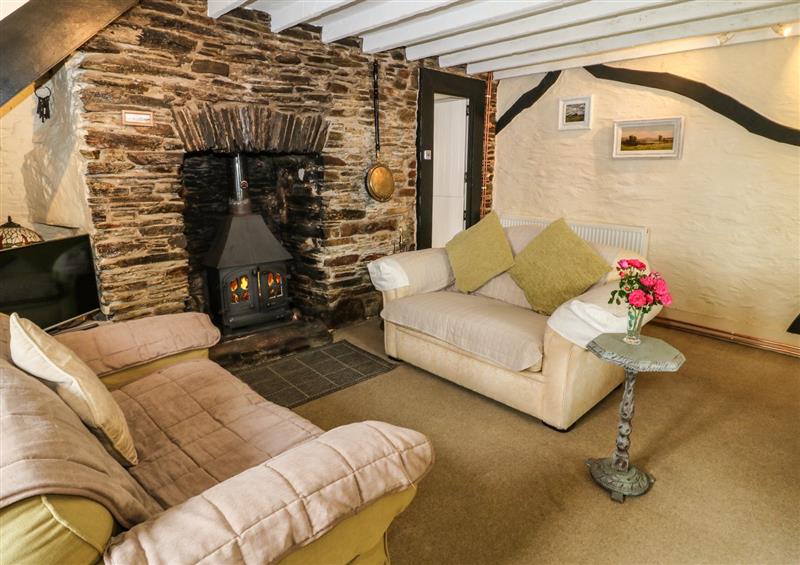 Enjoy the living room at Rose Cottage, Yelverton