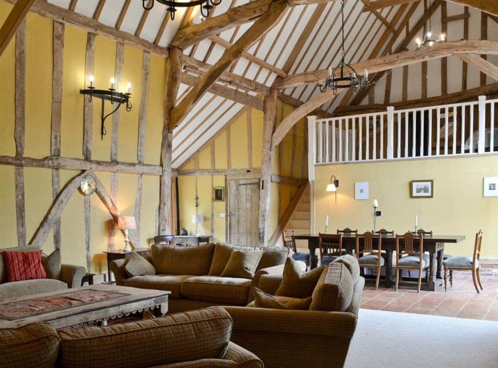 Living room (photo 2) at Rose Farm Barn in Cratfield, near Laxfield, Suffolk