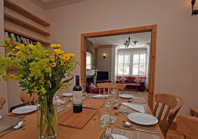 Dining room at Rose House, Alnmouth