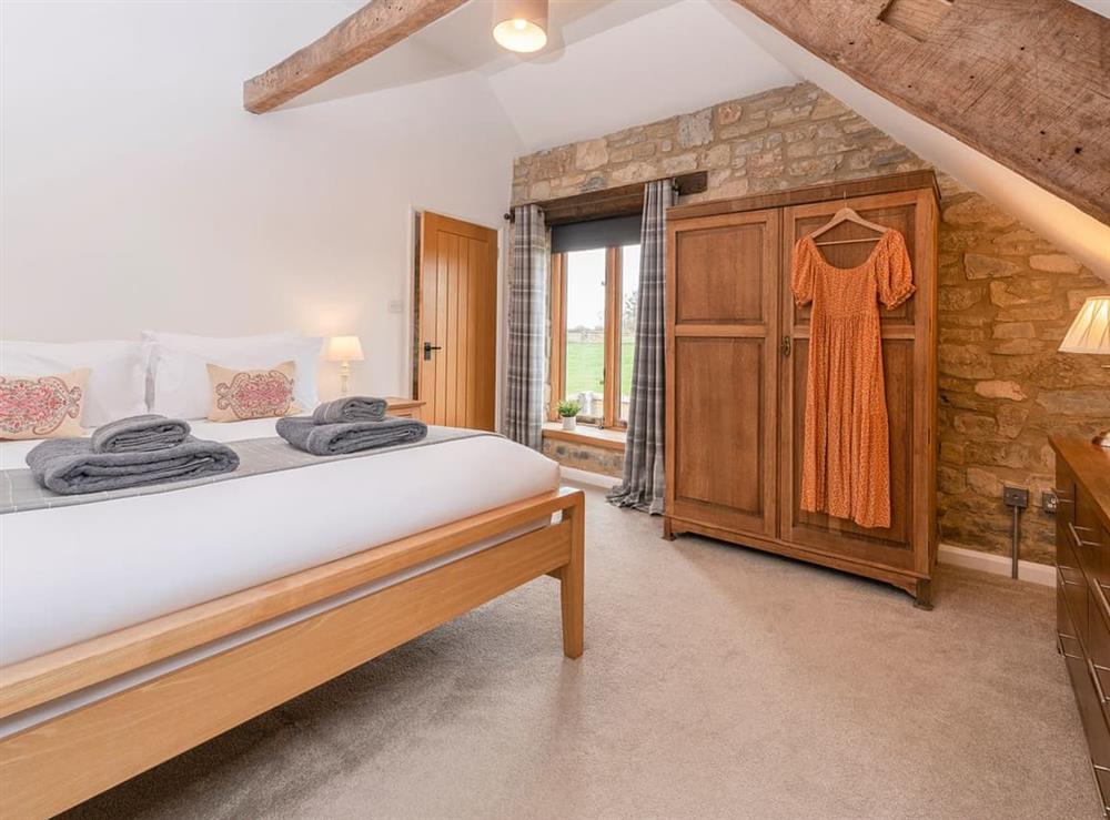 Double bedroom at Rose Lodge in Wrantage, near Taunton, Somerset