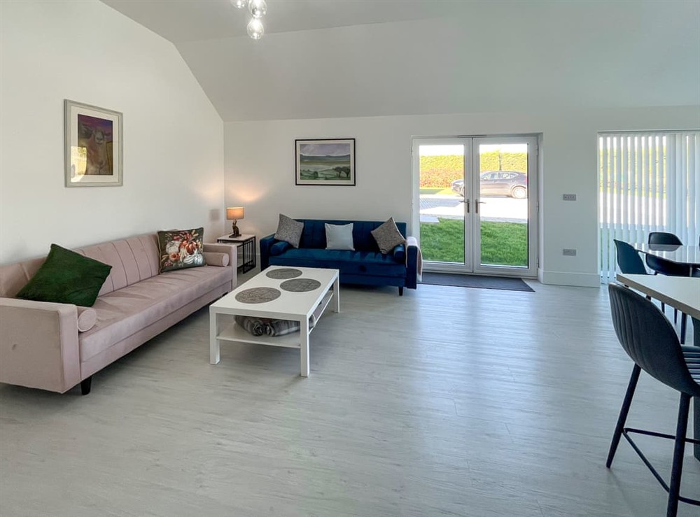 Living area at Rose in Ospringe, near Faversham, Kent
