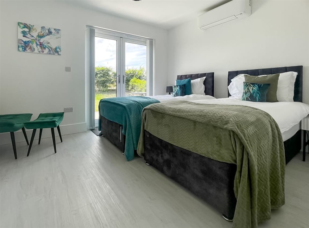 Twin bedroom at Rose in Ospringe, near Faversham, Kent