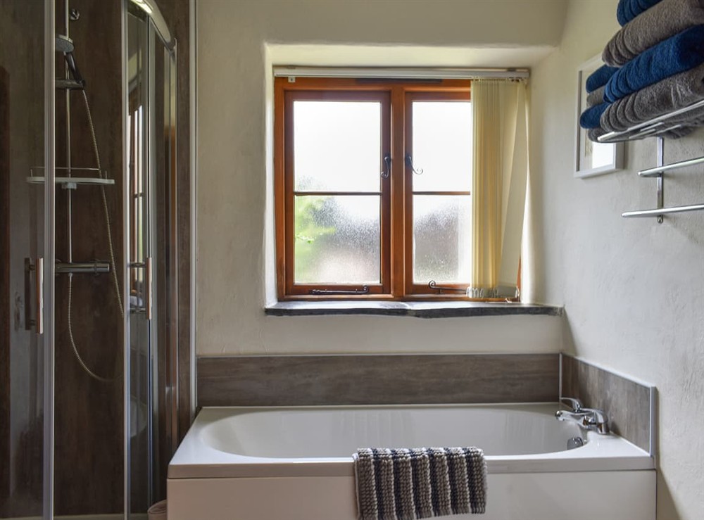 Bathroom at Rose in St Breock, Cornwall