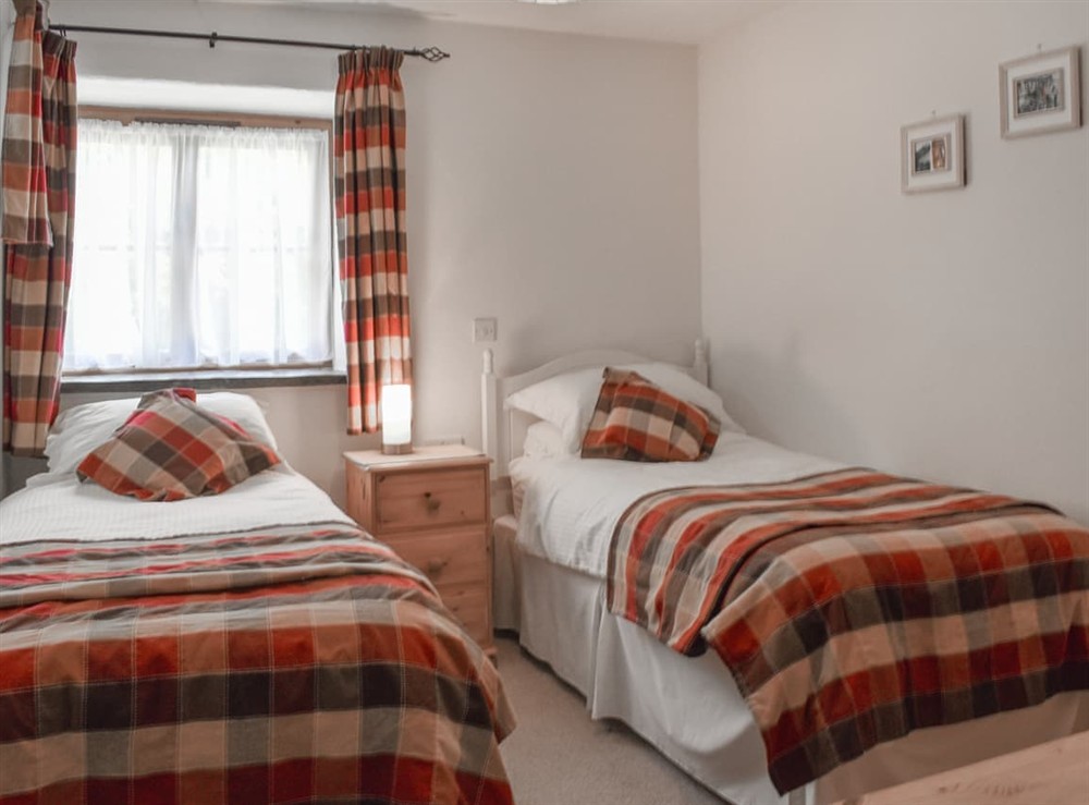 Twin bedroom at Rose in St Breock, Cornwall