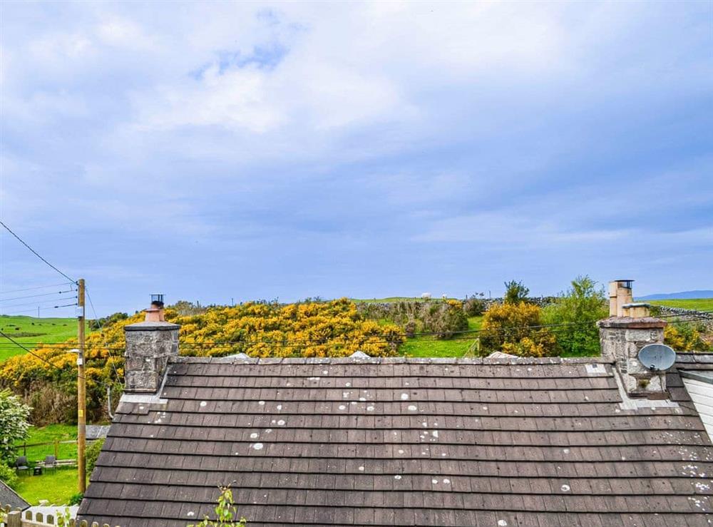 View at Rosebank Cottage in Borgue, near Kirkcudbright, Kirkcudbrightshire