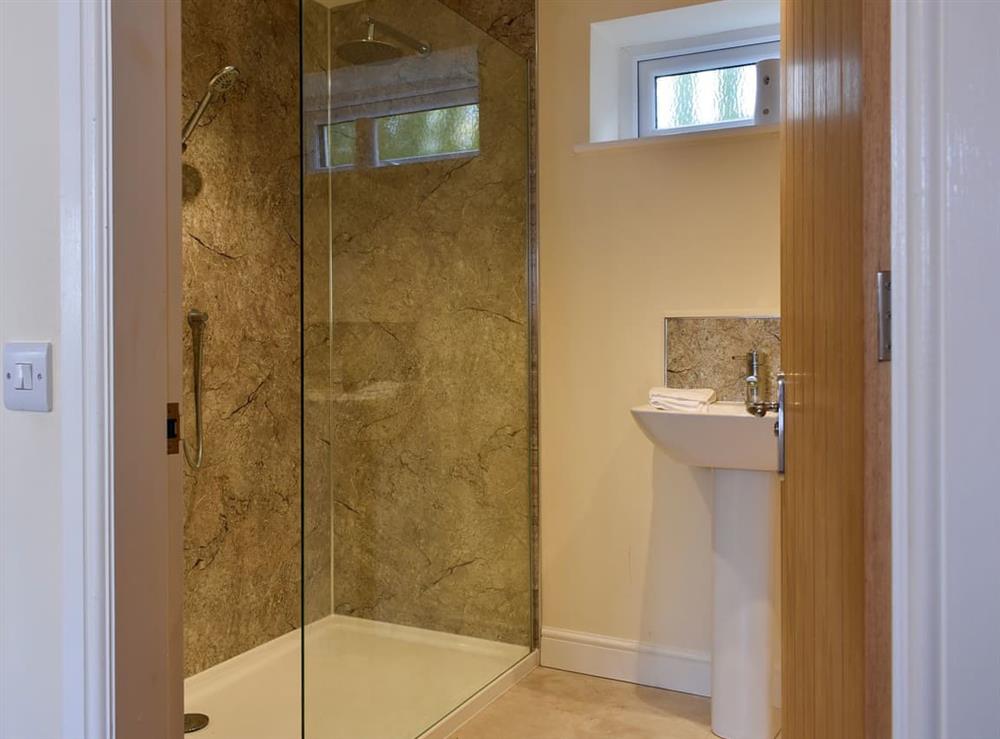 Shower room at Rosebank Cottage in Melsonby, near Richmond, North Yorkshire