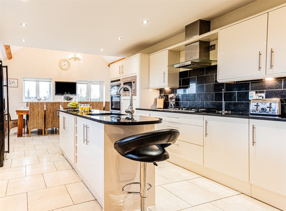 Kitchen/diner at Rosebank Retreat in Holywell, Clwyd