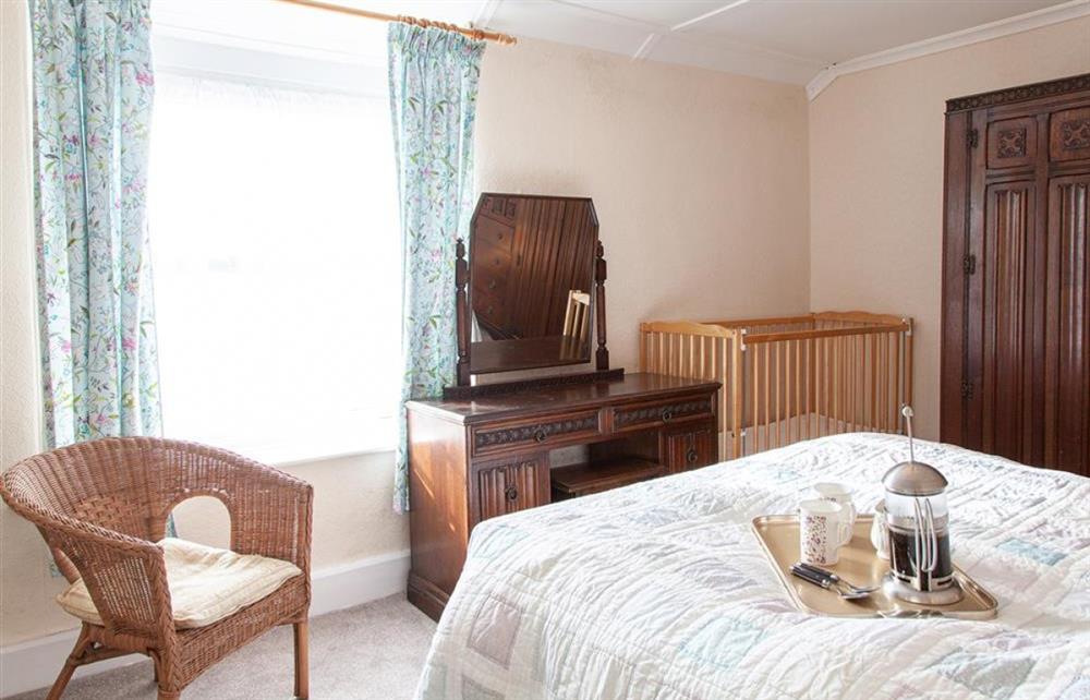 Double bedroom at Roseberry Cottage in Tintagel